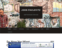 Tablet Screenshot of johnpavlovitz.com